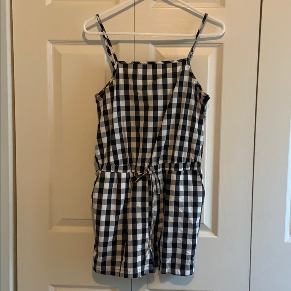 Checkerboard Romper